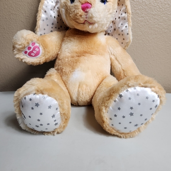 Build-A-Bear More Moves Articulated Tan Floppy Eared Rabbit 17" - Picture 3 of 13